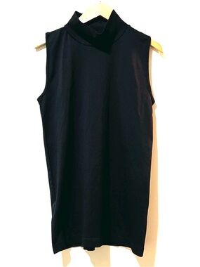 French Laundry Women’s Plus Size Black Tank Top Size 2X/3X Nylon/Spandex